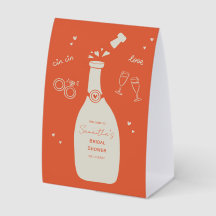 Panneau de mariage de la mariée dessiné à la main 