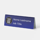 Plaque De Table Panneau de nom pour bureau (Verso)