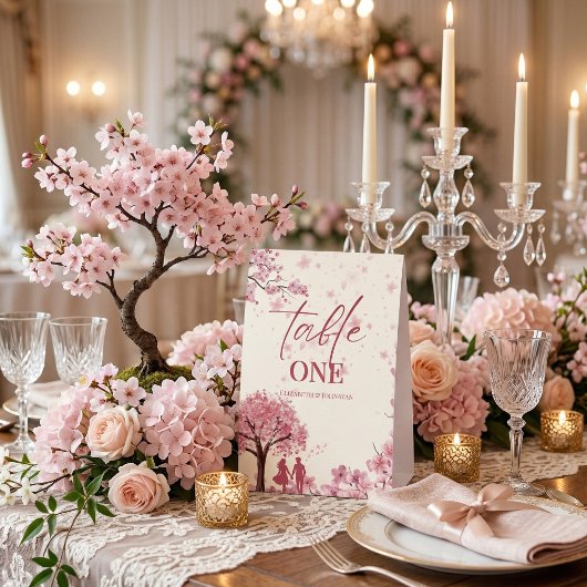Plaque De Table Panneau de numéro de table de mariage personnalisé