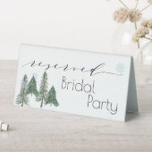 Plaque De Table Panneau de réservation pour table en forme de tent (En SItu (Tableau))