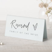 Plaque De Table Panneau de signalisation de la tente de la table d (En SItu (Tableau))