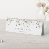 Plaque De Table Panneau de signalisation du Fleur sauvage dynamiqu (En SItu (Tableau))