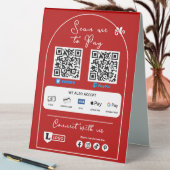 Plaque De Table Panneau de signalisation pour entreprise de paieme (En SItu (Tableau))