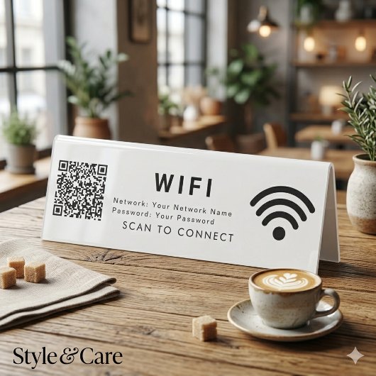 Plaque De Table Panneau de table 6x2 pour connexion WiFi 6x2 avec