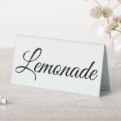Plaque De Table Panneau de table de limonade personnalisé (En SItu (Tableau))