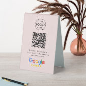Plaque De Table Panneau de table Google Reviews | Présentoir de co (En SItu (Tableau))