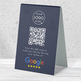 Plaque De Table Panneau de table Google Reviews   Présentoir de co