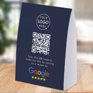 Plaque De Table Panneau de table Google Reviews Présentoir de co