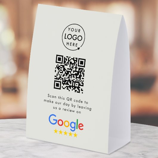 Plaque De Table Panneau de table Google Reviews | Présentoir de co