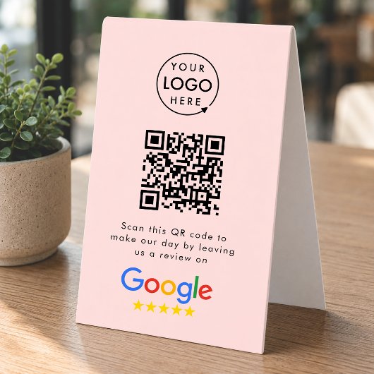 Plaque De Table Panneau de table Google Reviews | Présentoir de co