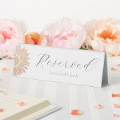 Plaque De Table Panneau de table moderne et simple Sunflower Réser (In SItu (Mariage))