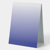 Plaque De Table Panneau de table personnalisé pour événement Blue (Recto)