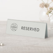 Plaque De Table Panneau de table réservée | Réservation de café-re (En SItu (Tableau))