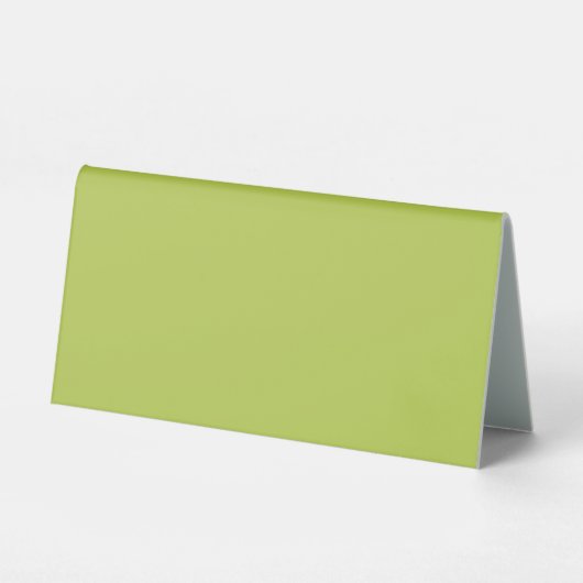 Plaque De Table Panneau de table tendance doux chartreuse - Cheval (Recto)
