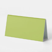 Plaque De Table Panneau de table tendance doux chartreuse - Cheval (Verso)