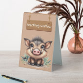Plaque De Table Panneau de table Warthog Wallow Safari (En SItu (Tableau))
