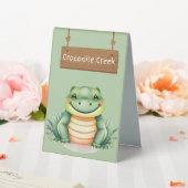 Plaque De Table Panneau de table Wild Crocodile Creek (In SItu (Mariage))
