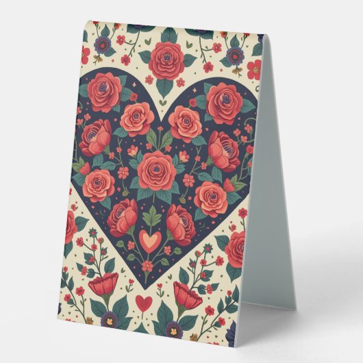 Plaque De Table panneau de tente (Recto)