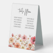 Plaque De Table Panneau de tente de la table du tableau des places (Recto)