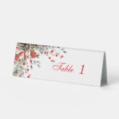 Plaque De Table Panneau de tente de Noël (Recto)