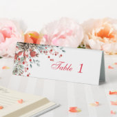 Plaque De Table Panneau de tente de Noël (In SItu (Mariage))