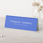 Plaque De Table Panneau de tente de table bleu royal pour professi (En SItu (Tableau))