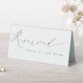 Plaque De Table Panneau de tente de table de mariage romantique ré (En SItu (Tableau))