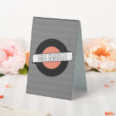 Plaque De Table Panneau de tente de table d'enregistrement de viny (In SItu (Mariage))