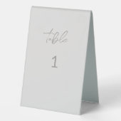 Plaque De Table Panneau de tente de table mariage (Verso)