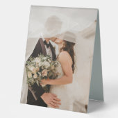 Plaque De Table Panneau de tente de table mariage - personnalisabl (Recto)