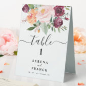 Plaque De Table Panneau de tente de table Mariage rustique double  (In SItu (Mariage))