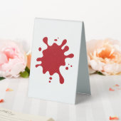 Plaque De Table Panneau de tente de table personnalisable Splash R (In SItu (Mariage))