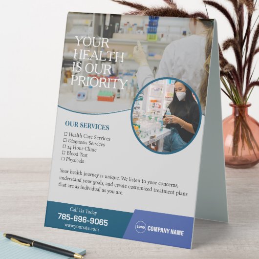 Plaque De Table Panneau de tente de table personnalisée Services d (En SItu (Tableau))