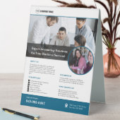 Plaque De Table Panneau de tente de table pour services de comptab (En SItu (Tableau))