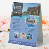 Plaque De Table Panneau de tente de table pour services de nettoya (In SItu (Mariage))