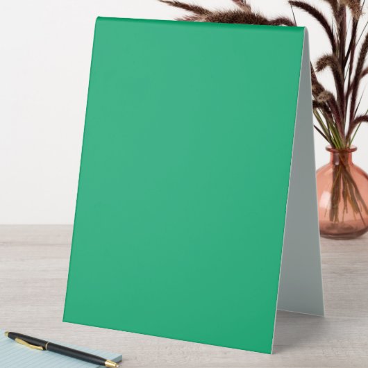 Plaque De Table Panneau de tente Emerald Green Custom Table (En SItu (Tableau))
