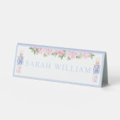 Plaque De Table Panneau de tente Pastel Nutcracker, 6" X 2" (Recto)