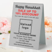 Plaque De Table Panneau de vente d'affaires de Hanukkah sur table (In SItu (Mariage))