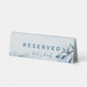 Plaque De Table Panneau Mariage de table réservée (Verso)