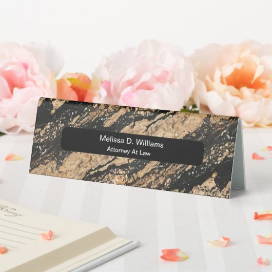 Plaque De Table Panneau Nom du bureau professionnel Classy Office (In SItu (Mariage))