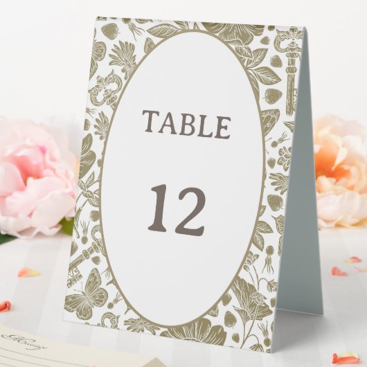Plaque De Table Panneau Numéro de table mariage (In SItu (Mariage))