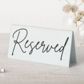 Plaque De Table Panneau Table réservée (En SItu (Tableau))