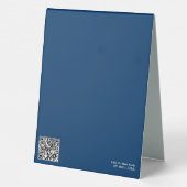 Plaque De Table Panneau Tente de la table d'affaires de location d (Verso)