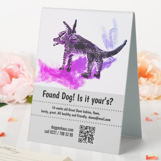 Plaque De Table Panneau Tente de table (In SItu (Mariage))