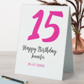 Plaque De Table Panneau Tente de table (En SItu (Tableau))