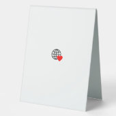 Plaque De Table Panneau Tente de table (Recto)