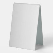 Plaque De Table Panneau Tente de table (Verso)