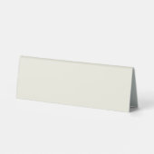 Plaque De Table Panneau Tente de table d'accueil (Verso)