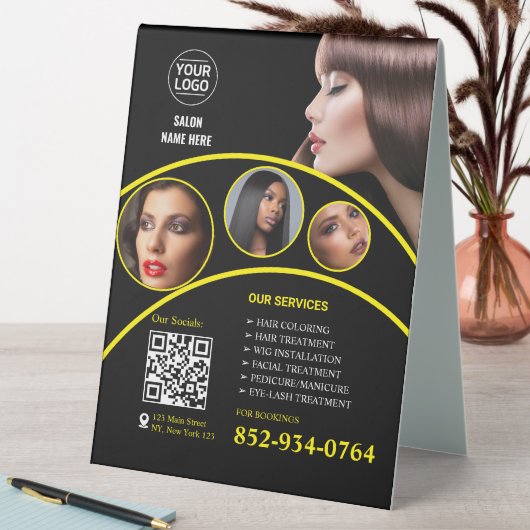 Plaque De Table Panneau Tente de table de salon personnalisé (En SItu (Tableau))