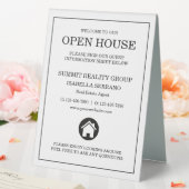 Plaque De Table Panneau Tente de table Open House de l'immobilier  (In SItu (Mariage))